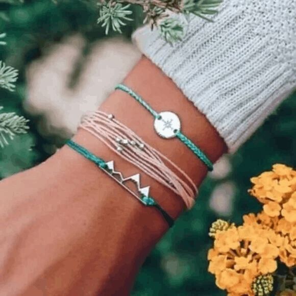 2/$21 Ladies Adventure String Bracelet - Picture 2 of 4